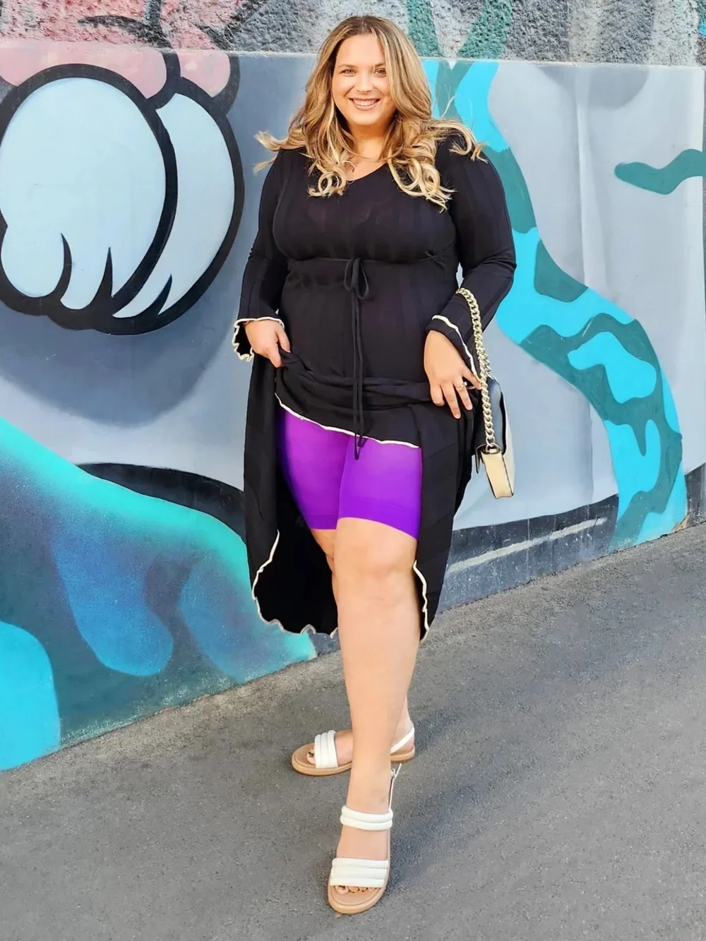 SNAG Stay Cool Purple Haze Chub Rub Shorts